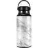 Silver Marble Hydro Flask 32oz Wide Mouth Skin